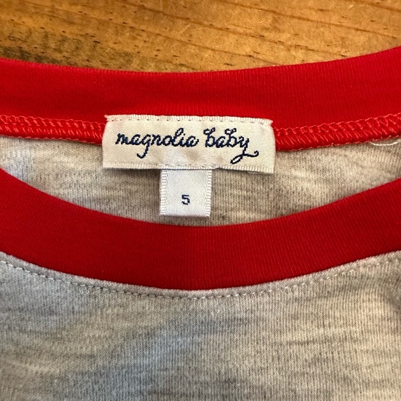 Dinosaur Valentines Long Sleeve Shirt - Boys Appliqué- Size 5 - Picture 4 of 4